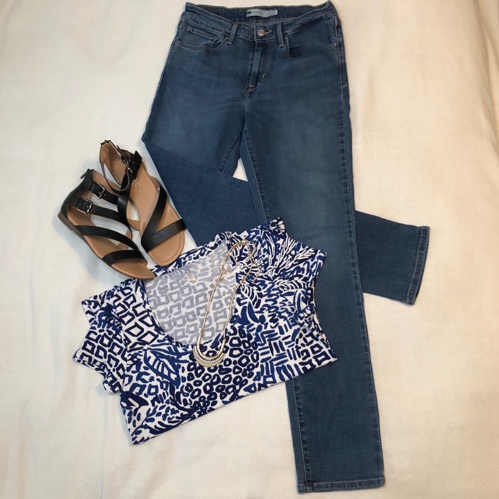 Levi’s Mid Rise Skinny Jeans